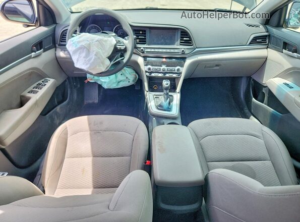 KMHD84LF2LU973391 2020 HYUNDAI ELANTRA Black Вид панелі приладів