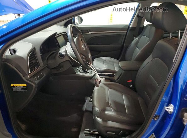KMHD84LF3HU262239 2017 HYUNDAI ELANTRA Blue Vista interior delantera