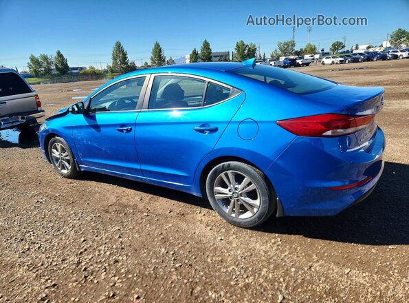 KMHD84LF3HU330734 2017 HYUNDAI ELANTRA Blue უკანა მარცხენა