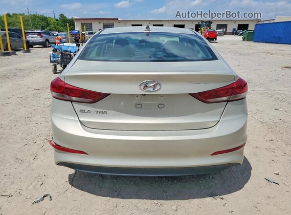 KMHD84LF3JU450555 2018 HYUNDAI ELANTRA Gold Rear view