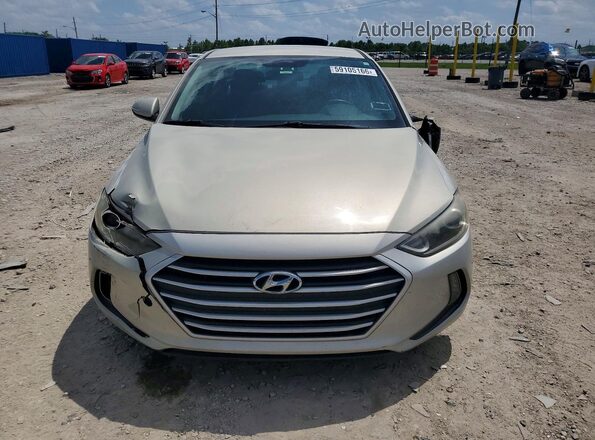 KMHD84LF3JU450555 2018 HYUNDAI ELANTRA Gold Front view
