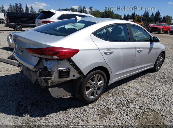 KMHD84LF3JU489470 2018 HYUNDAI ELANTRA Silver Tył prawy