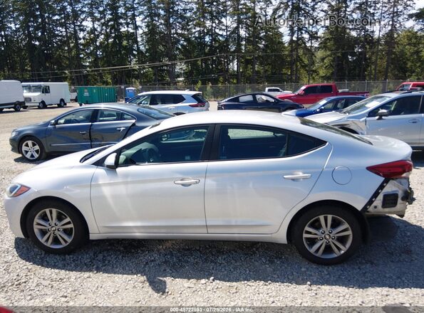 KMHD84LF3JU489470 2018 HYUNDAI ELANTRA Silver 