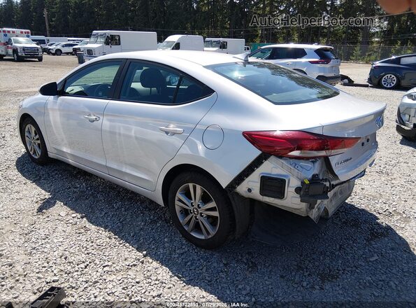 KMHD84LF3JU489470 2018 HYUNDAI ELANTRA Silver Tył lewy