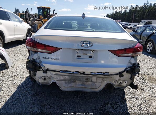 KMHD84LF3JU489470 2018 HYUNDAI ELANTRA Silver Widok z przodu
