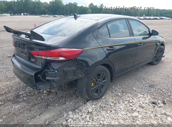KMHD84LF3JU491039 2018 HYUNDAI ELANTRA Black Rear right