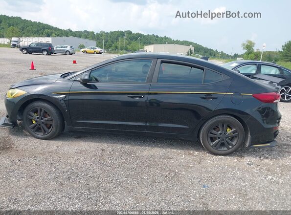 KMHD84LF3JU491039 2018 HYUNDAI ELANTRA Black 