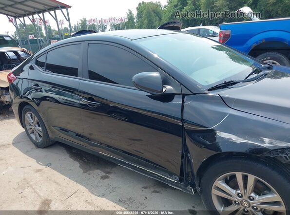 KMHD84LF3JU525139 2018 HYUNDAI ELANTRA Black 
