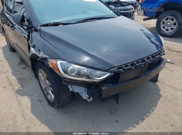 KMHD84LF3JU525139 2018 HYUNDAI ELANTRA Black 