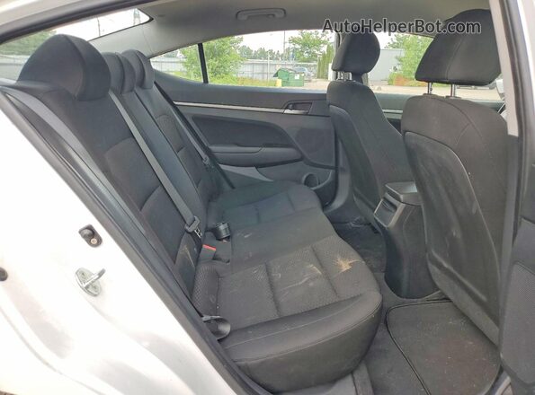 KMHD84LF3KU750050 2019 HYUNDAI ELANTRA Белый Вид задних сидений