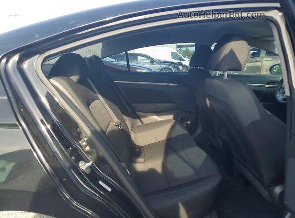 KMHD84LF3KU872682 2019 HYUNDAI ELANTRA Black უკანა სავარძლების ხედი