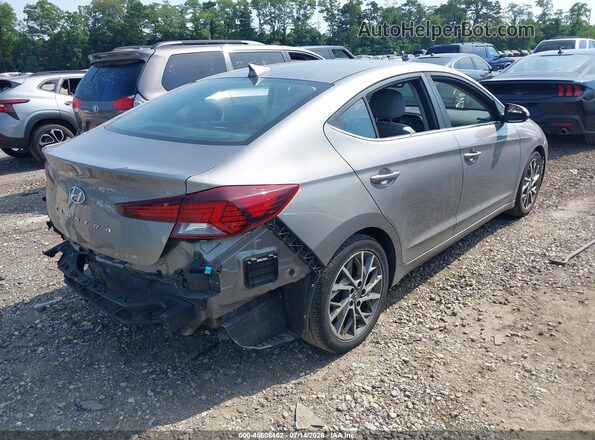 KMHD84LF3LU073681 2020 HYUNDAI ELANTRA Gray Rear right