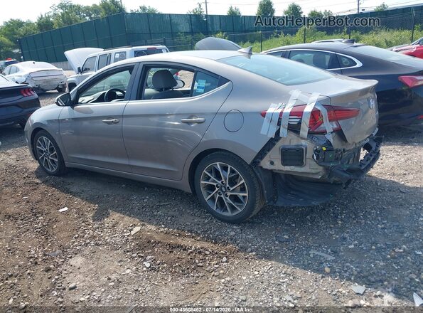 KMHD84LF3LU073681 2020 HYUNDAI ELANTRA Gray Rear left