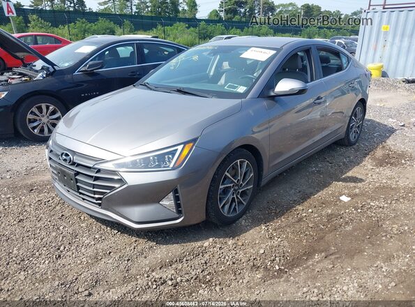 KMHD84LF3LU073681 2020 HYUNDAI ELANTRA Gray Front left