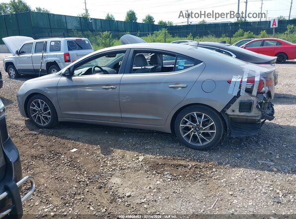 KMHD84LF3LU073681 2020 HYUNDAI ELANTRA Gray 360 interior view