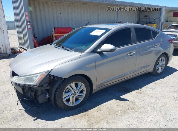 KMHD84LF3LU905651 2020 HYUNDAI ELANTRA Серый Передняя левая четверть