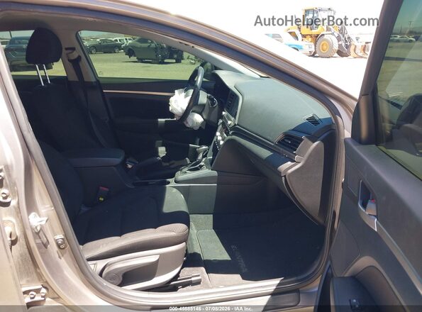 KMHD84LF3LU905651 2020 HYUNDAI ELANTRA Серый Вид салона спереди