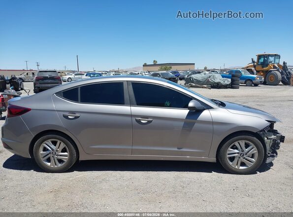 KMHD84LF3LU905651 2020 HYUNDAI ELANTRA Серый Вид задней части салона