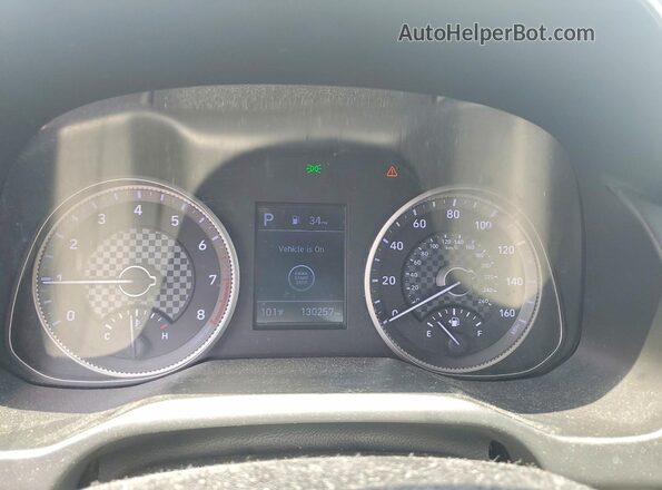 KMHD84LF3LU954039 2020 HYUNDAI ELANTRA Black Vista del cuadro de instrumentos