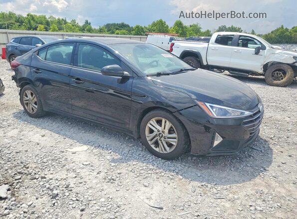 KMHD84LF3LU954039 2020 HYUNDAI ELANTRA Black Delantero derecho