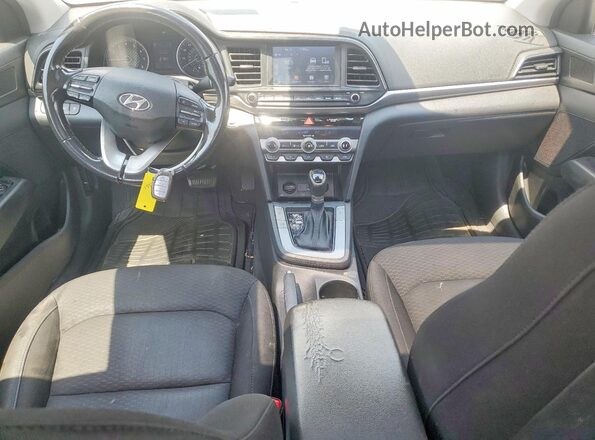 KMHD84LF3LU954039 2020 HYUNDAI ELANTRA Black Vista del salpicadero