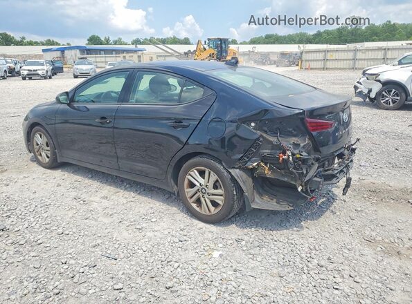 KMHD84LF3LU954039 2020 HYUNDAI ELANTRA Black Trasero izquierdo