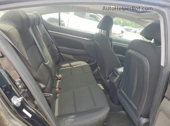 KMHD84LF3LU954039 2020 HYUNDAI ELANTRA Black Vista de los asientos traseros