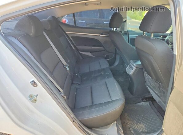 KMHD84LF4HU091498 2017 HYUNDAI ELANTRA White Rear seats view