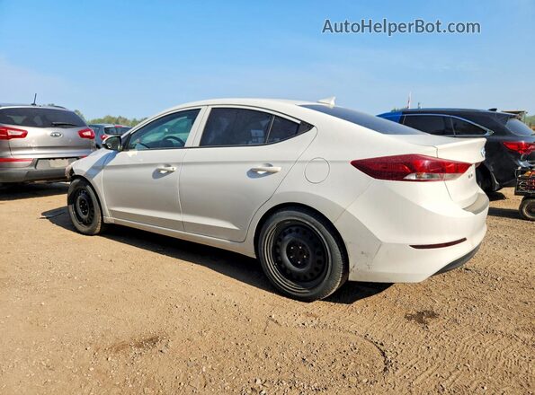 KMHD84LF4HU091498 2017 HYUNDAI ELANTRA White Rear left