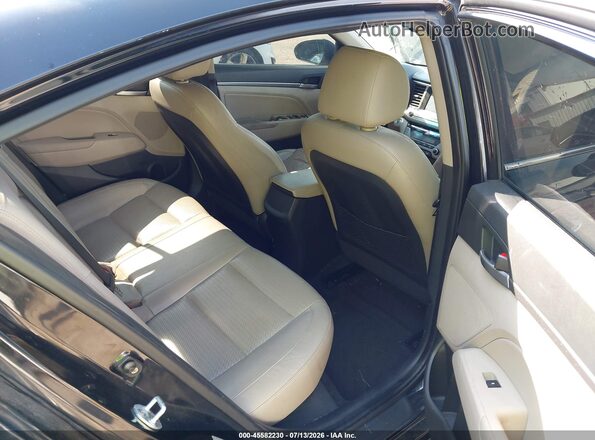 KMHD84LF4HU127772 2017 HYUNDAI ELANTRA Black Вид наклейки з VIN-кодом