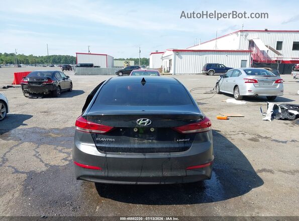 KMHD84LF4HU127772 2017 HYUNDAI ELANTRA Black 