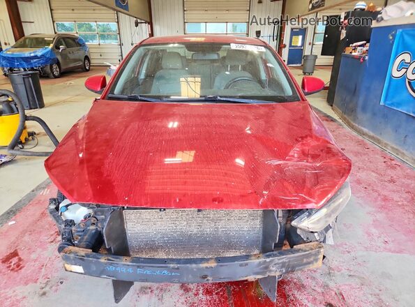 KMHD84LF4HU159380 2017 HYUNDAI ELANTRA Red Դիմացի տեսք