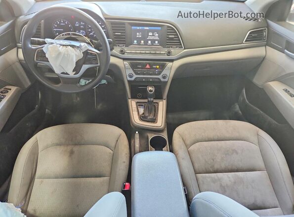 KMHD84LF4HU159380 2017 HYUNDAI ELANTRA Red Առջևի վահանակի տեսք