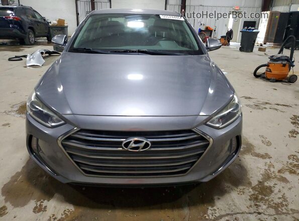 KMHD84LF4HU180147 2017 HYUNDAI ELANTRA Gray წინა ხედი
