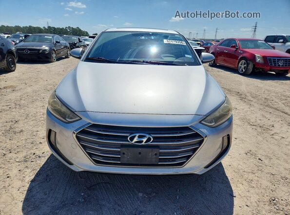 KMHD84LF4HU260208 2017 HYUNDAI ELANTRA Silver წინა ხედი