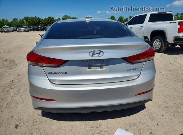 KMHD84LF4HU260208 2017 HYUNDAI ELANTRA Silver უკანა ხედი