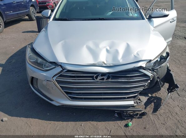 KMHD84LF4HU266896 2017 HYUNDAI ELANTRA Silver Դիմացի տեսք
