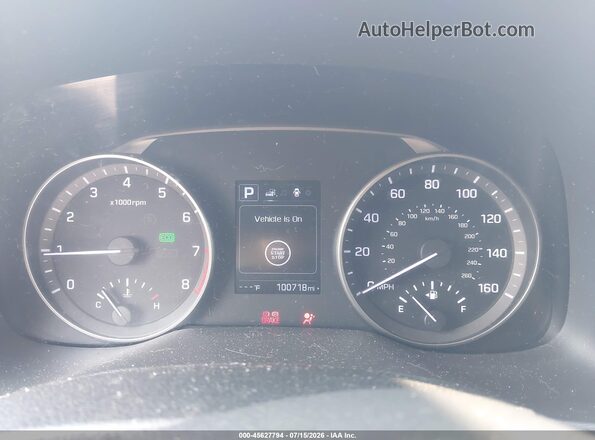 KMHD84LF4HU266896 2017 HYUNDAI ELANTRA Silver Հետևի նստատեղերի տեսք