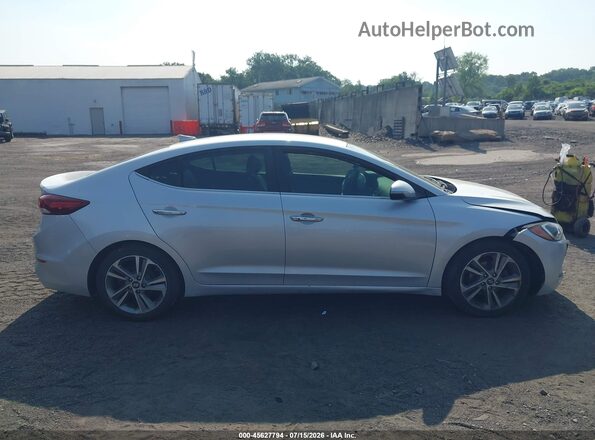 KMHD84LF4HU266896 2017 HYUNDAI ELANTRA Silver Սալոնի հետևի տեսք