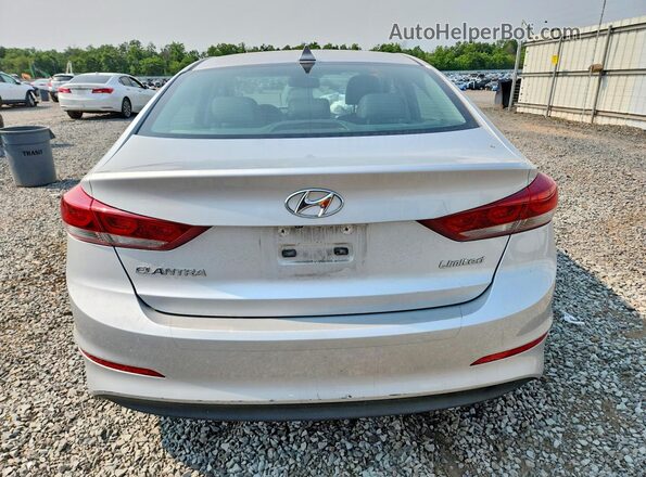 KMHD84LF4HU269359 2017 HYUNDAI ELANTRA Silver Widok z tyłu