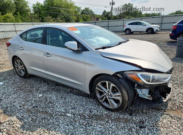 KMHD84LF4HU269359 2017 HYUNDAI ELANTRA Silver Przód prawy