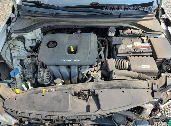 KMHD84LF4HU269359 2017 HYUNDAI ELANTRA Silver Widok wnętrza z tyłu