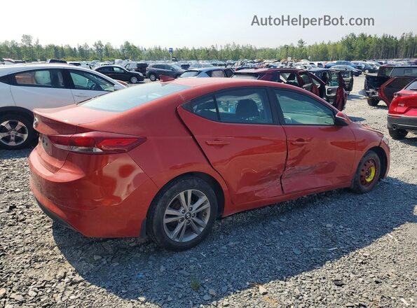 KMHD84LF4HU326238 2017 HYUNDAI ELANTRA Orange Հետևի աջ