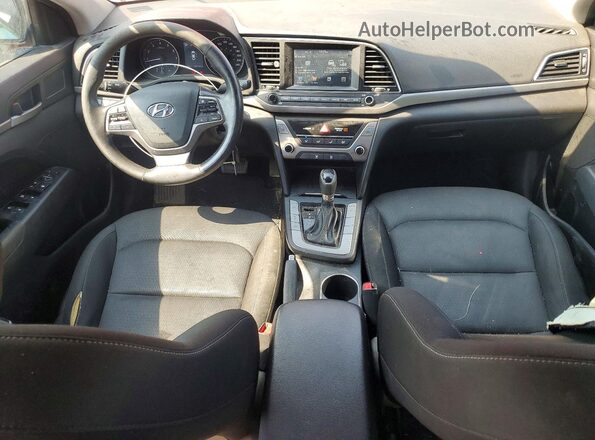KMHD84LF4HU326238 2017 HYUNDAI ELANTRA Orange Առջևի վահանակի տեսք