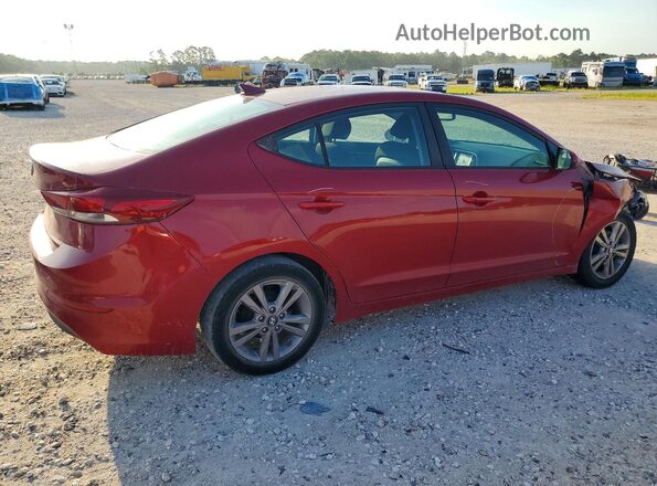 KMHD84LF4HU371941 2017 HYUNDAI ELANTRA Красный Задняя правая четверть