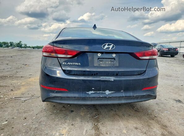 KMHD84LF4JU449298 2018 HYUNDAI ELANTRA Black Vista trasera
