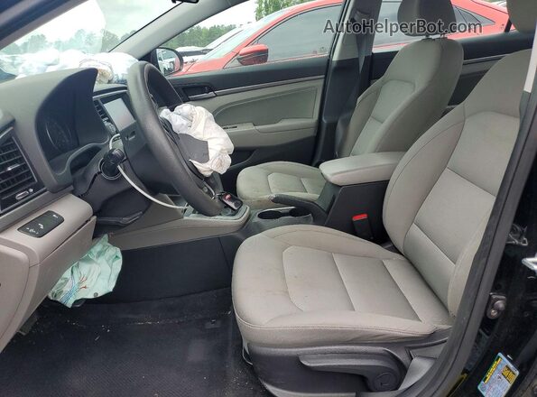 KMHD84LF4JU449298 2018 HYUNDAI ELANTRA Black Vista interior delantera