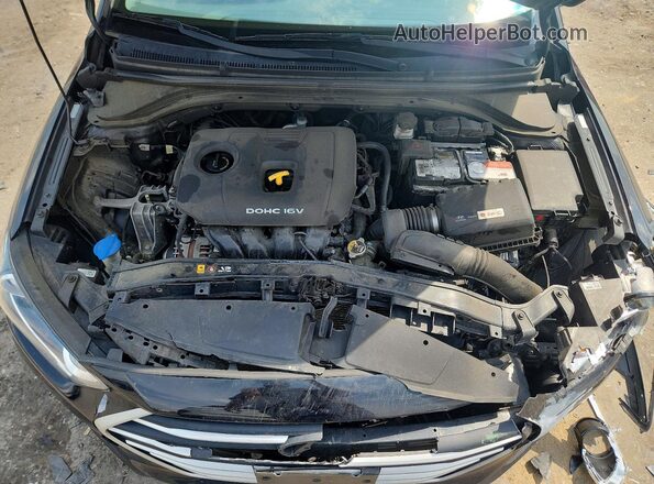 KMHD84LF4JU449298 2018 HYUNDAI ELANTRA Black Vista interior trasera