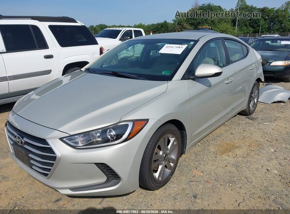 KMHD84LF4JU471687 2018 HYUNDAI ELANTRA Бежевый Передняя левая четверть