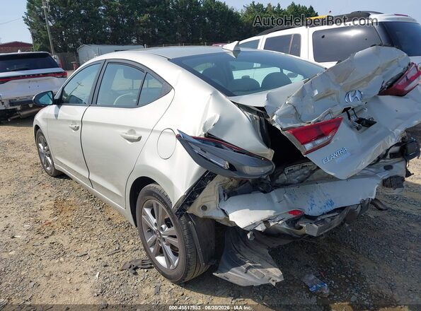 KMHD84LF4JU471687 2018 HYUNDAI ELANTRA Бежевый Задняя левая четверть